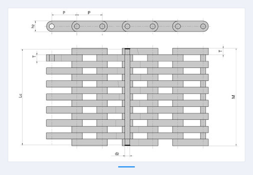 LF155 floor chain structure diagram